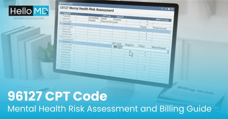 96127 CPT Code: Mental Health Risk Assessment and Billing Guide