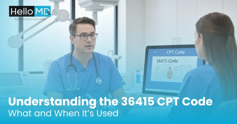 Understanding the 36415 CPT Code: What and When It’s Used