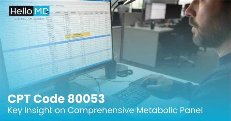 CPT Code 80053: Key Insight on Comprehensive Metabolic Panel