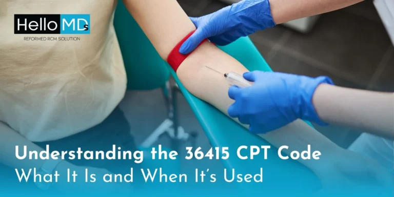 Understanding the 36415 CPT Code: What It Is and When It’s Used