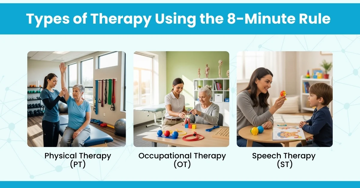 Types of Therapy Using the 8-Minute Rule