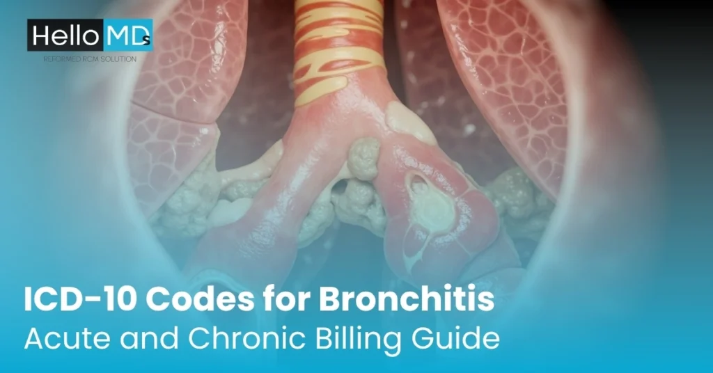 ICD-10 Codes for Bronchitis: Acute and Chronic Billing Guide