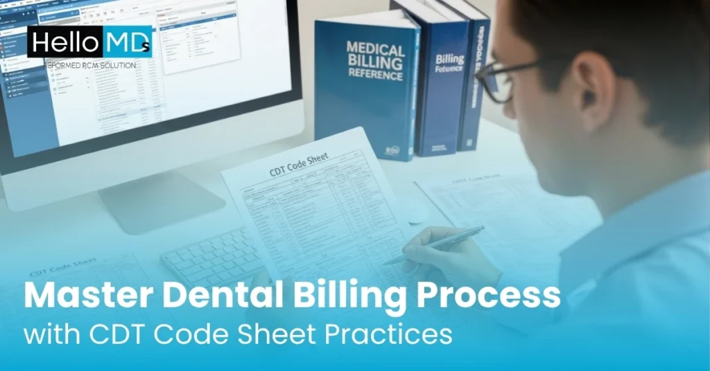 Master the Dental Billing Process with CDT Code Sheet Practices