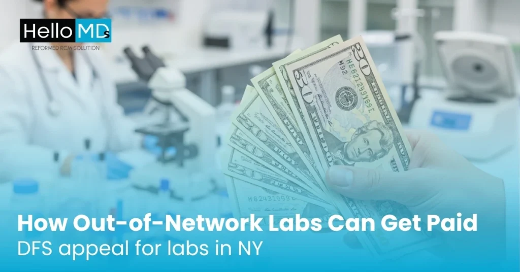 How Out-of-Network Labs Can Get Paid: DFS appeal for labs in NY 