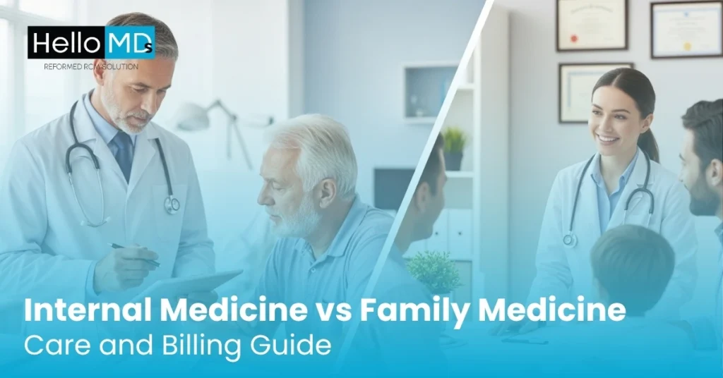 Internal Medicine vs Family Medicine: Care and Billing Guide