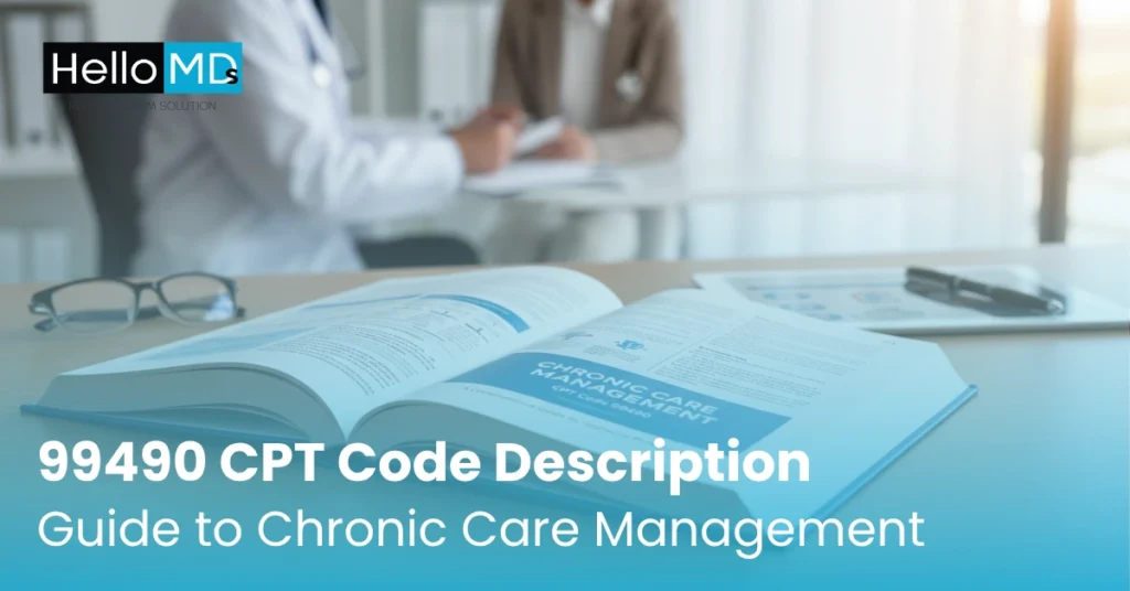 99490 CPT Code Description: Guide to Chronic Care Management
