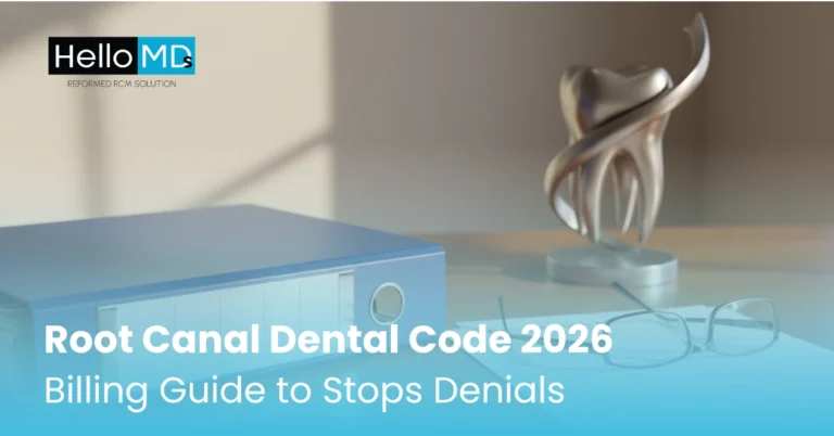 Root Canal Dental Code 2026 Billing Guide to Stops Denials