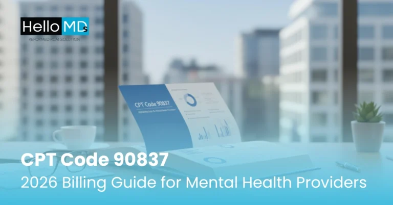 CPT Code 90837: 2026 Billing Guide for Mental Health Providers