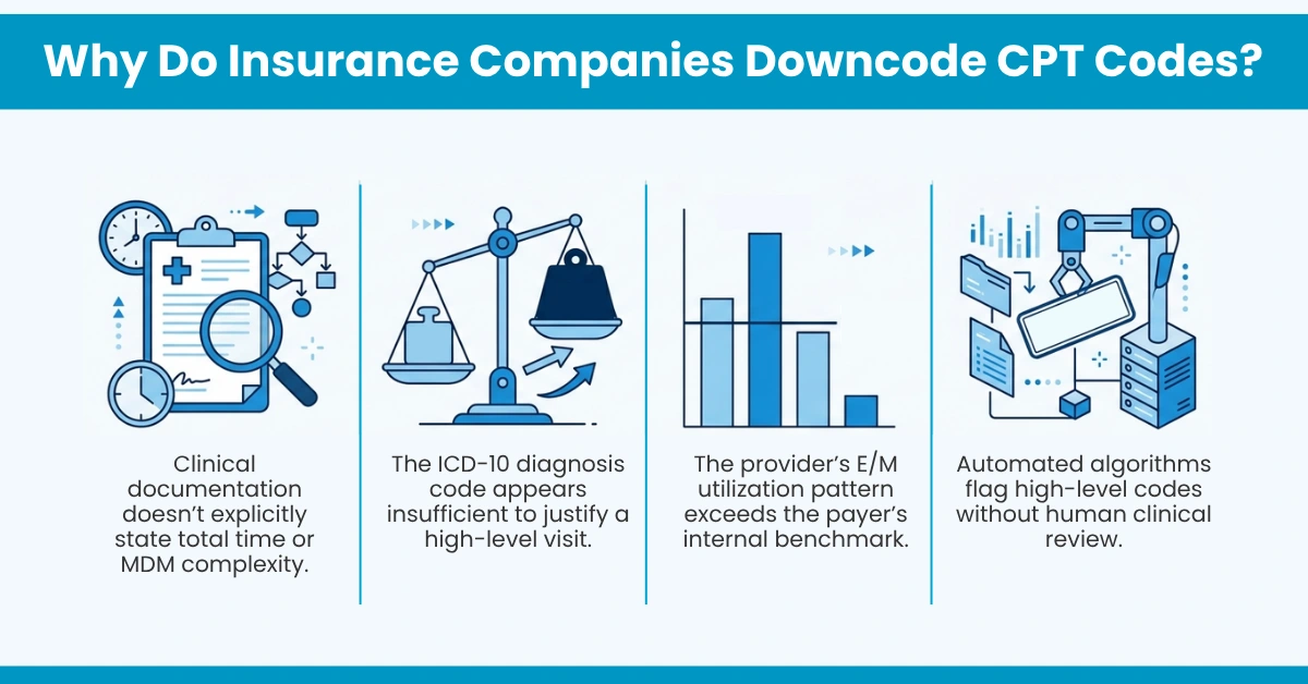 Why Do Insurance Companies Downcode CPT Codes