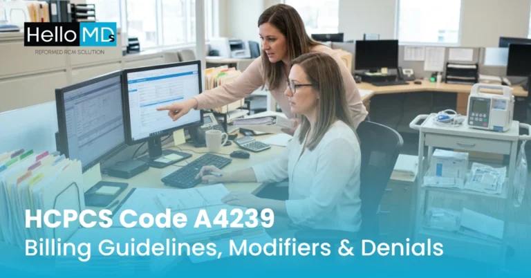 HCPCS Code A4239: Billing Guidelines, Modifiers & Denials