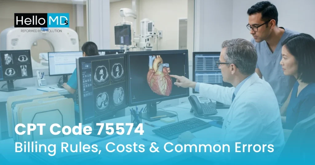 CPT Code 75574: Billing Rules, Costs & Common Errors