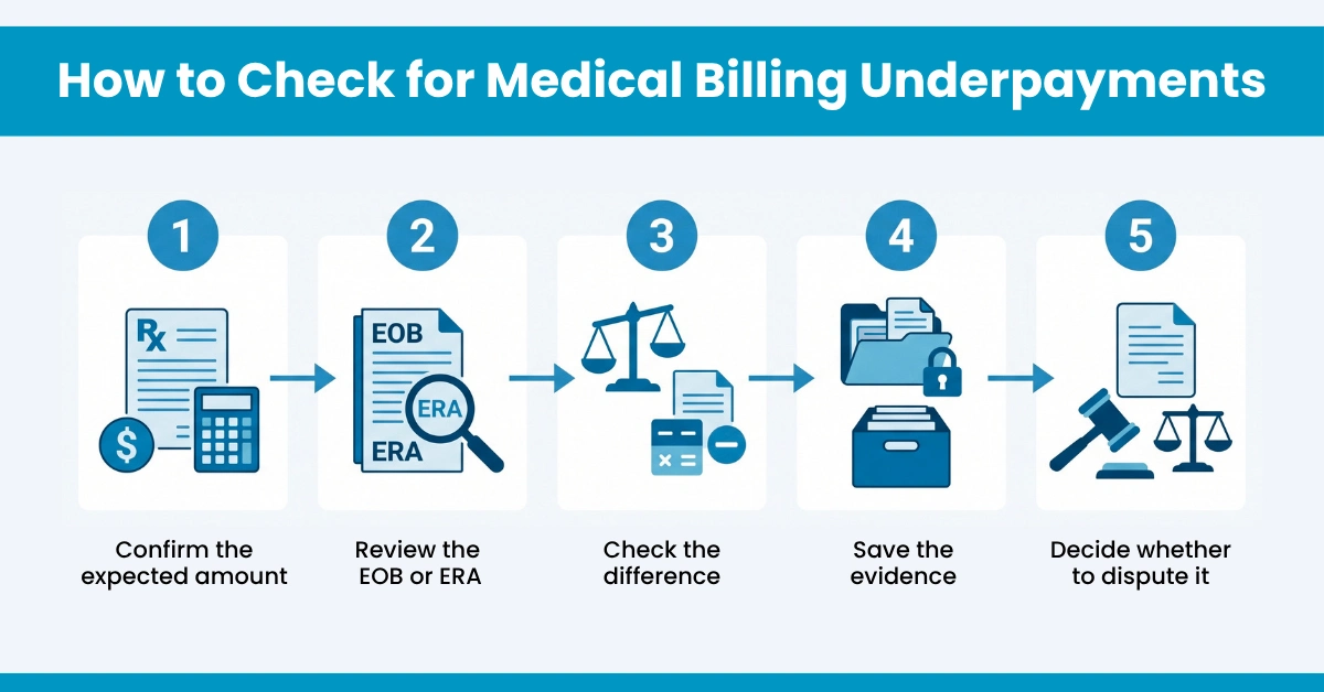 How to Check for Medical Billing Underpayments