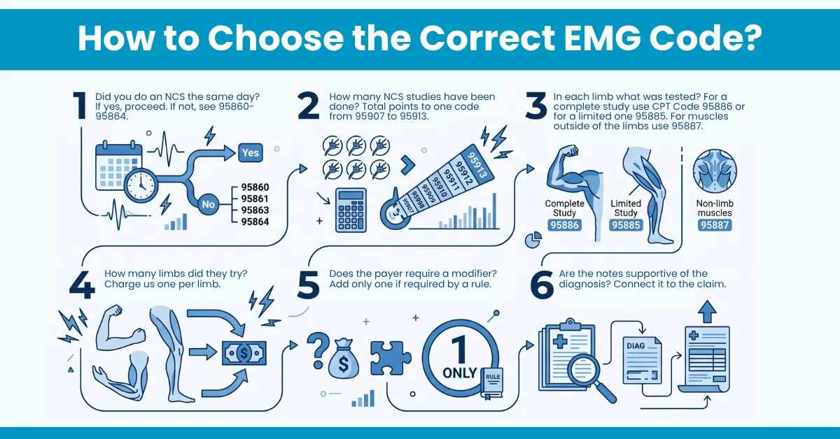 How to Choose the Correct EMG Code