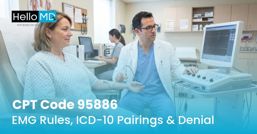 CPT Code 95886: EMG Rules, ICD-10 Pairings & Denial